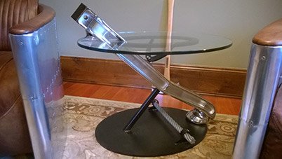 Welded Tailhook Chrome Table